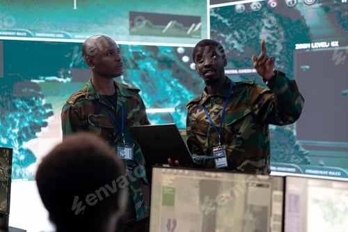 Preview: Special operation engineers work with real time battlefield data