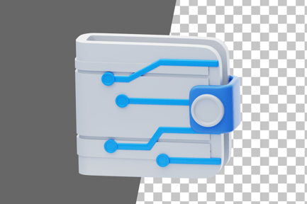 Preview: Software Wallet 3D Icon