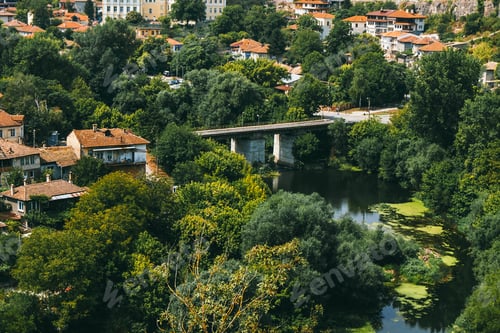 Preview: Panoramic view of the ancient city in Bulgaria.