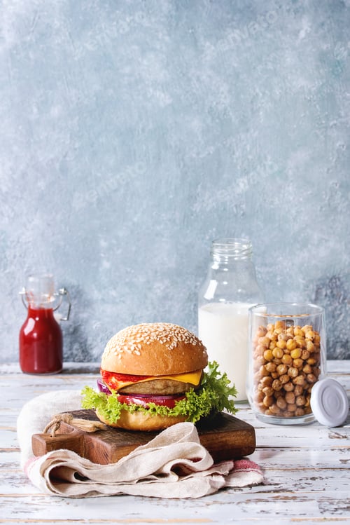 Preview: Homemade meat burger