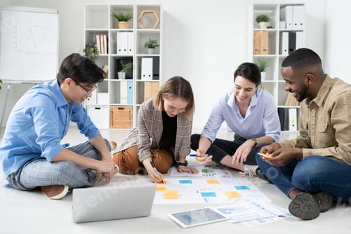 Preview: Young specialists working on startup project