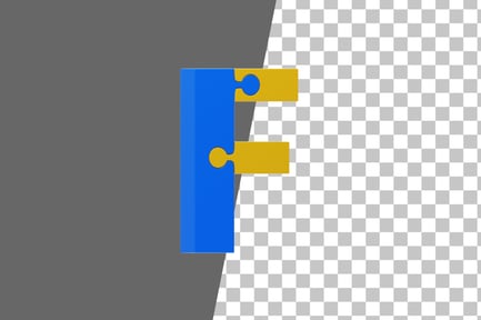 Preview: Puzzle F 3D Icon