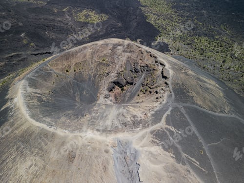 Preview: Aerial view of the Paricutin Volcano located in Michoacan, Mexico