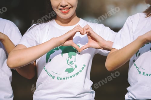 Preview: Heart of volunteer spirit, Concept of volunteering community charity