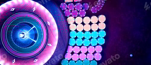 Preview: Roulette table close up at the Casino