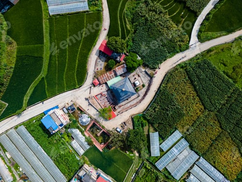 Preview: The aerial view of Gopaleshor Temple in kathmandu, Nepal