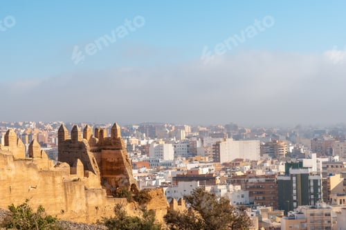Preview: View from the viewpoint of Cerro San Cristobal de la Muralla de Jairan and the Alcazaba