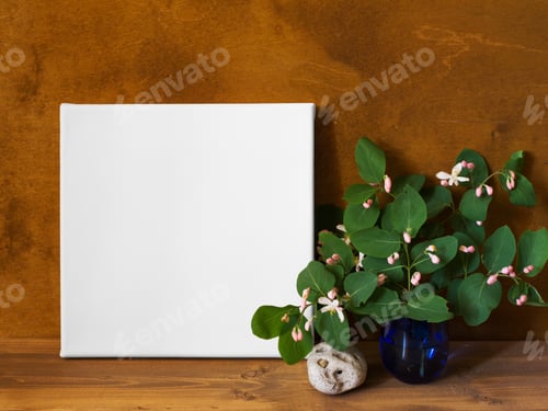 Preview: Blank canvas frame.