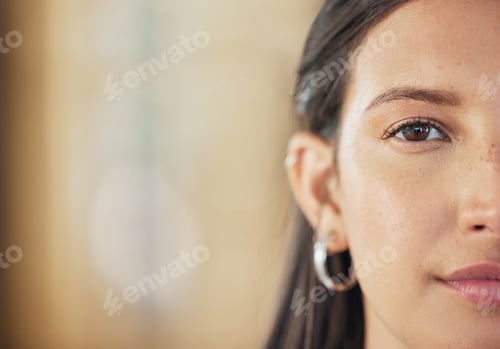 Preview: Does the future scare or excite you. Portrait of a young woman staring ahead of her.
