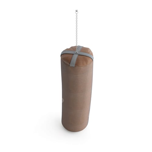 Preview: 3d rendering of a punching bag stand isolated on white background