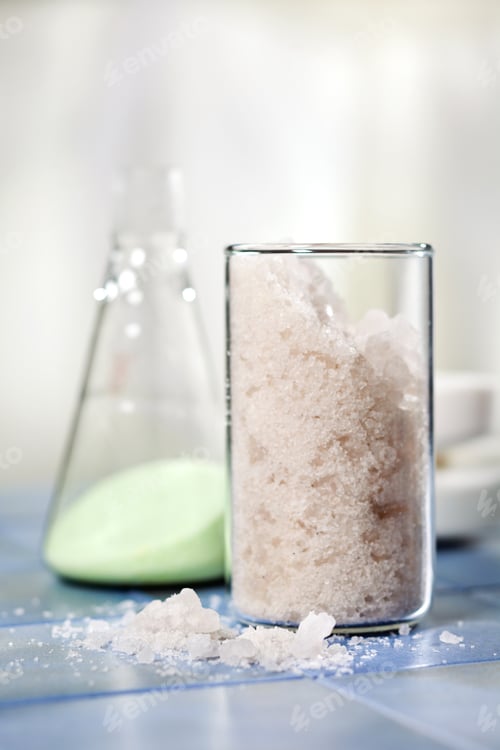 Preview: bottles of bath salts