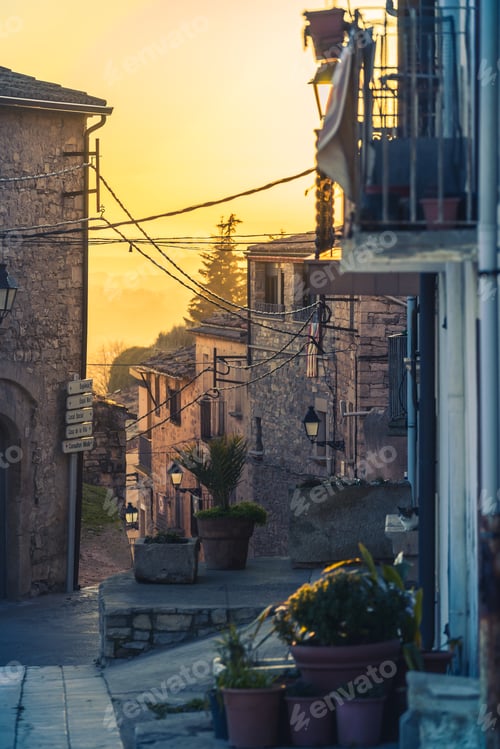 Preview: Traditional Spanish Houses in El Talladell, Spain