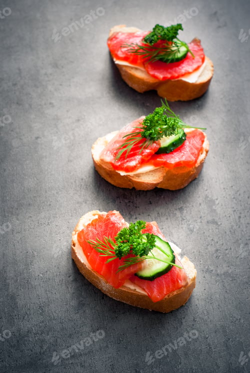 Vorschau: Sandwich mit Lachs