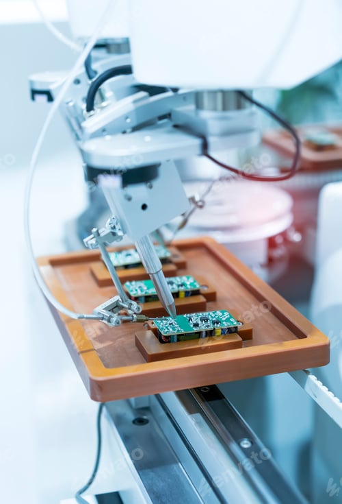 Preview: Soldering Robot Used In Soldering Multilayer Board And Shielding Case