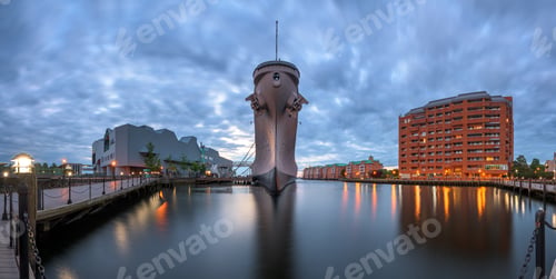 Preview: The USS Wisconsin (BB-64) in Norfolk, Virginia