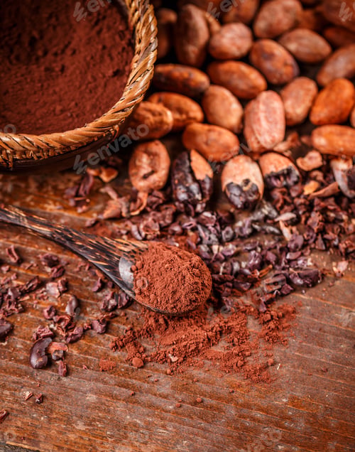Preview: Cocoa (cacao) beans