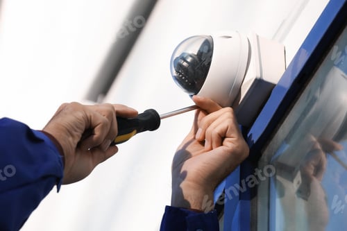Preview: security camera, surveillance, installing cctv