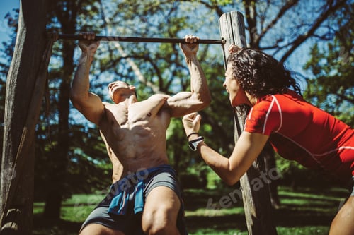 Preview: Young couple enjoys a refreshing workout
