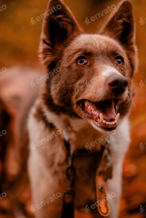 Preview: Happy playful adopted and rescued dog