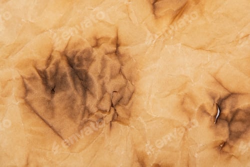 Visualização: Papel queimado velho