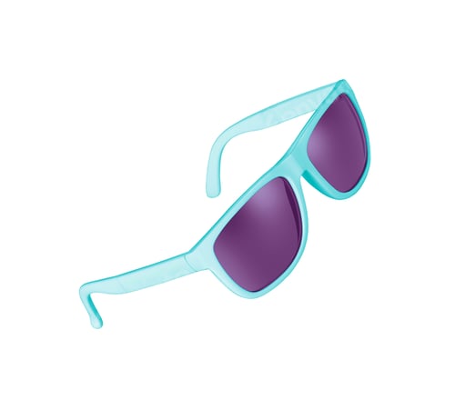 Preview: blue sunglasses isolated