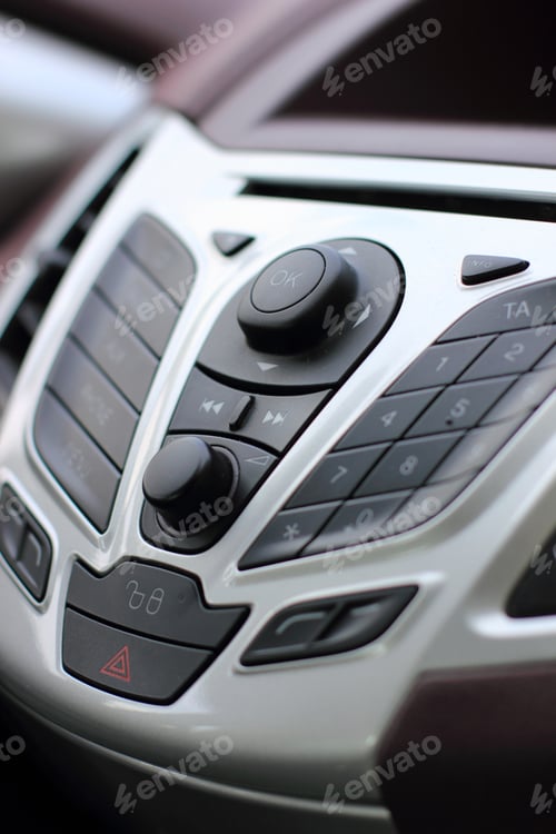 Preview: Modern luxury car interior