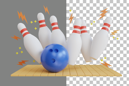 Preview: Bowling 3D Icon