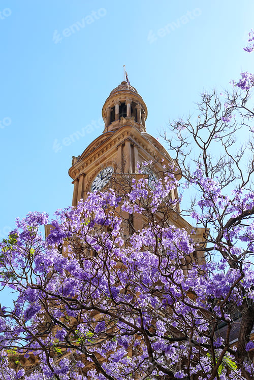 Preview: Clock tower at Central station in Sydney, Australia