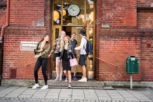Preview: Students (14-15) leaving school