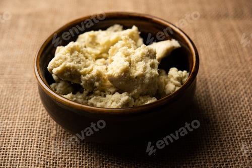 Preview: Raw Khoa, Khua, khoya, or mawa is a thickened Milk