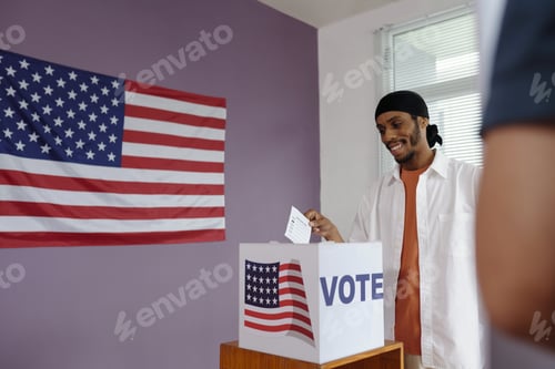 Preview: Man Throwing Bulletin In Box
