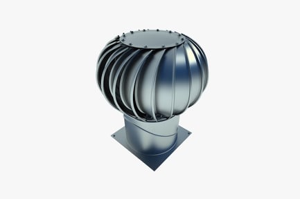 Visualização: Ventilador cilíndrico em espiral