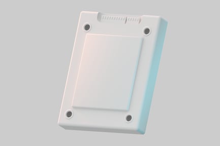 Preview: White boxy electronic component module