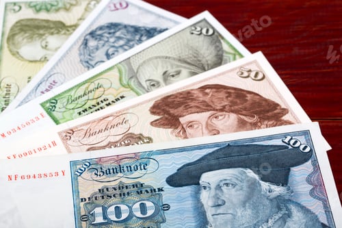 Preview: Old Germany money a business background
