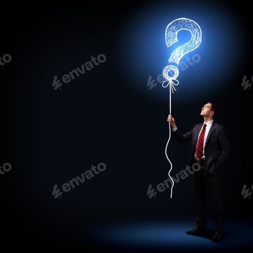 Preview: Image Of Businessman In Black Suit Against Dark Background