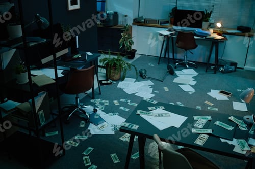 Preview: Money, Papers and Documents on Floor