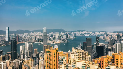 Preview: Urban skyline of Hong Kong