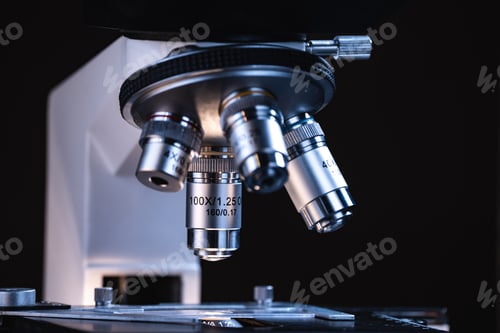 Preview: professional scientific equipment microscope for medicine scientist using in biotechnology science
