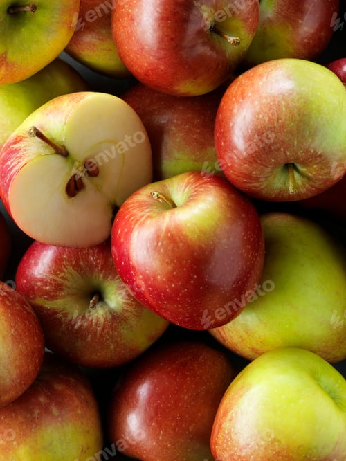 Preview: Apples, full frame, close-up