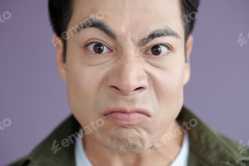 Preview: Portrait Of Furious Asian Man