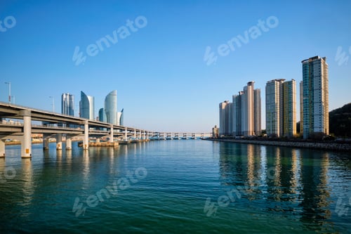 Preview: Busan skyscrapers and Gwangan Bridge, South Korea