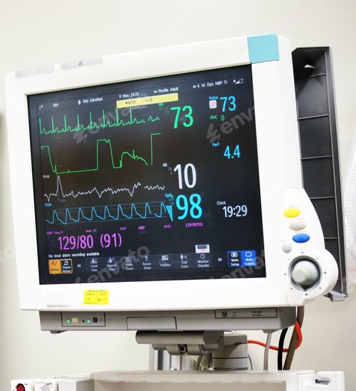 Preview: Medical Hospital EKG Monitor