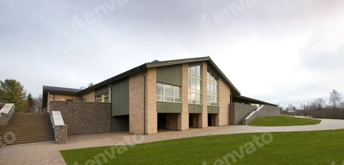 Preview: Modern Nursing Home Exterior