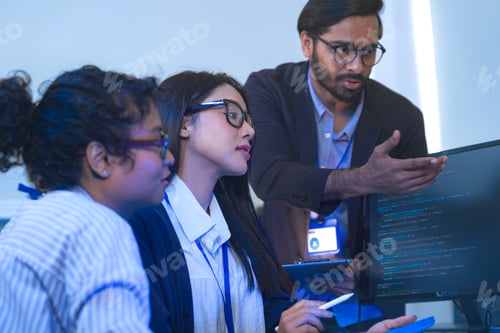 Preview: A happy and diverse tech team celebrates a successful project outcome