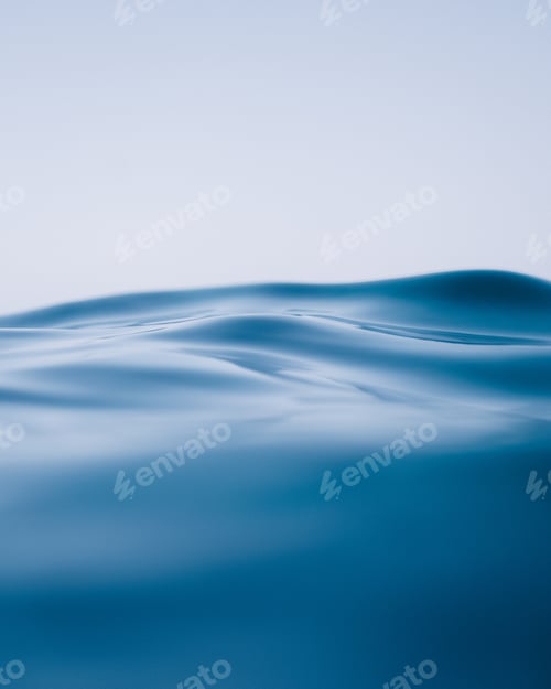 Preview: Vertical shot of blue texture looking like ice water