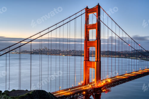Preview: The Golden Gate Bridge at dawn
