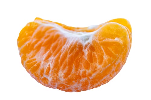 Preview: Peeled ripe segment orange fruit