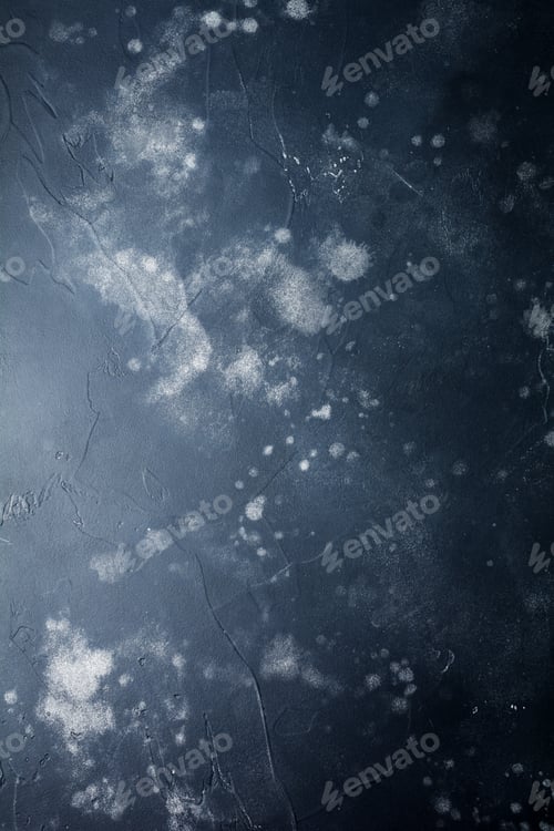 Preview: Dark black stone or slate wall. Grunge texture background