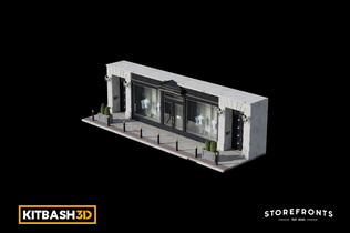 Preview: Kitbash: Storefronts - High End Clothing Store