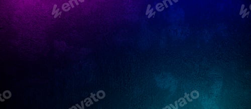 Preview: Dark textured concrete wall with laser neon lights.